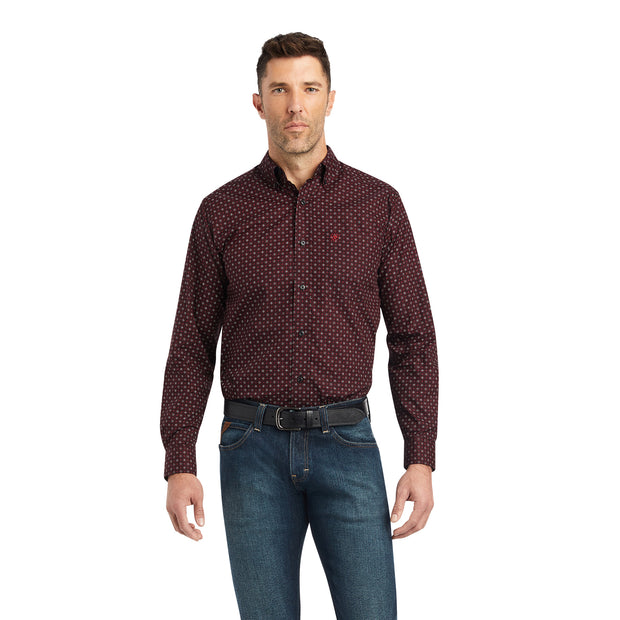 ARIAT WESSON FITTED RIO RED - MENS SHIRT - 10042262 – The Little Ranch