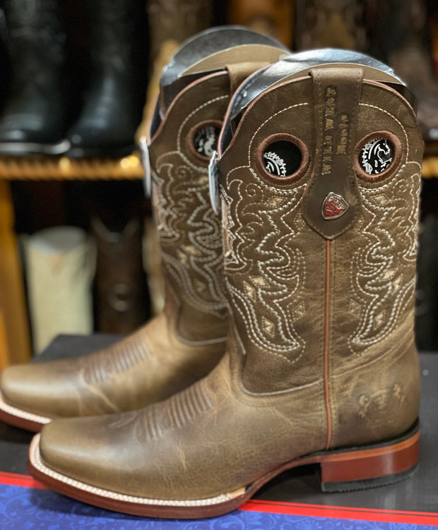 Wildwest Brown Western Boots - Snip Toe