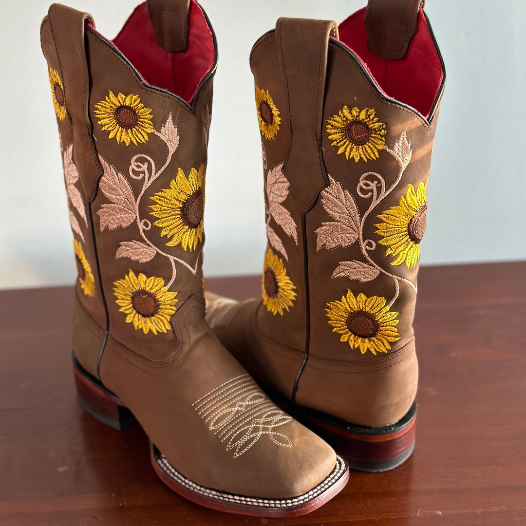 Los Altos Boots Womens Tan 322 Sunflower – The Little Ranch
