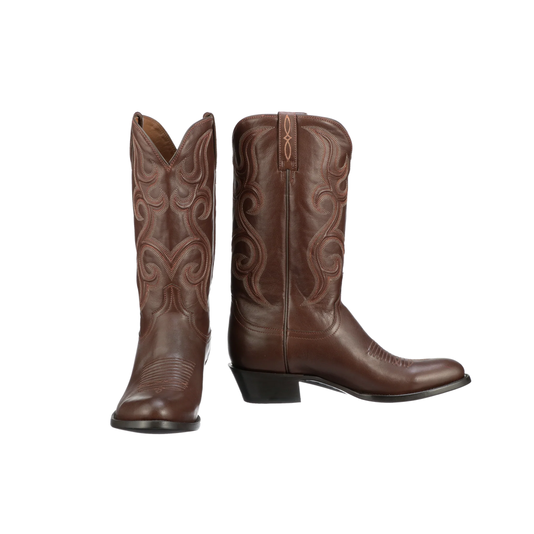 小物 Lucchese 34 Lucchese Mens Espresso Cowhide Baker – The Little Ranch