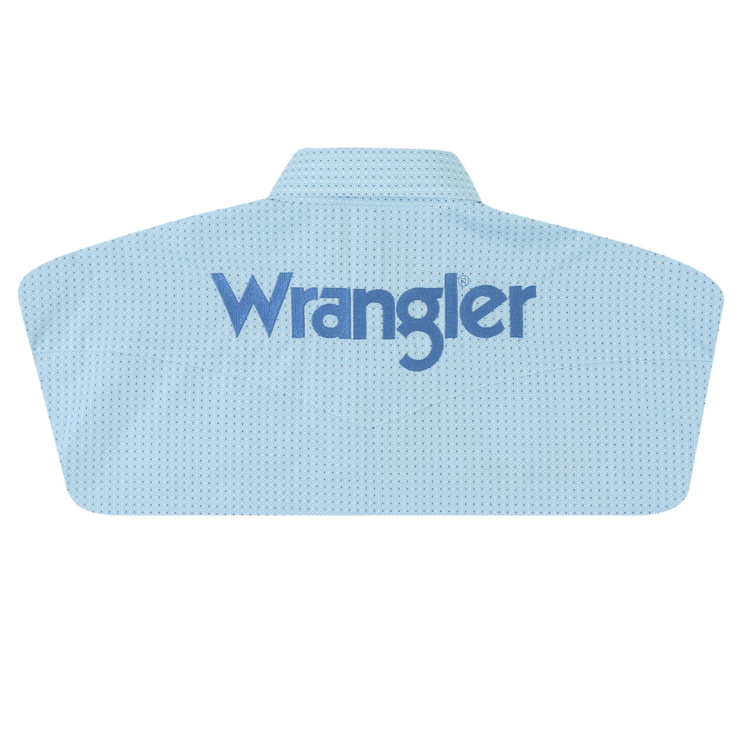 Wrangler® Logo Long Sleeve Shirt - MP2347M - Light Blue – The  