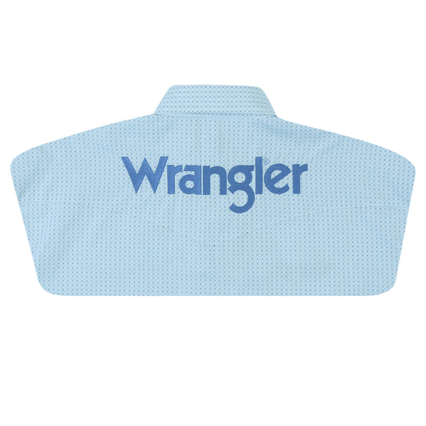 Wrangler® Logo Long Sleeve Shirt - MP2347M - Light Blue