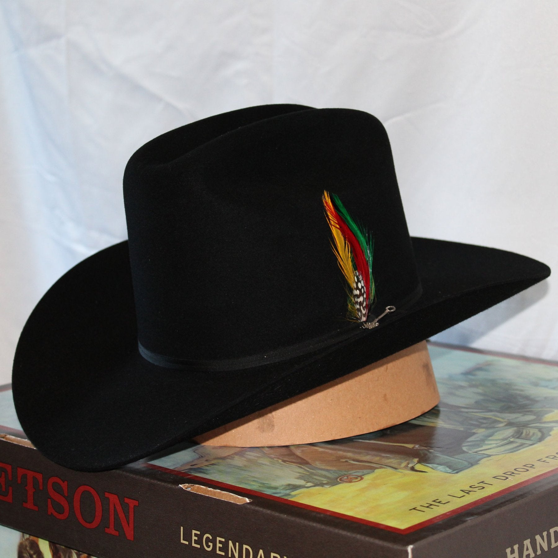 Stetson Rancher - (6X) Fur Cowboy Hat Black – The Little Ranch