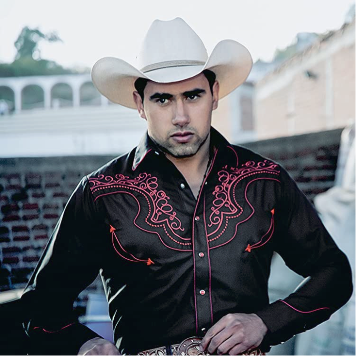 black cowboy dress shirt Rangers Western – The Little Ranch COLOR:Military Black asymmetrical flamenco dress DROP_JAN25-RESTOCK cowgirl clothes