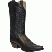 Men's Star Boots 13" Black Cowboy Boot M7000