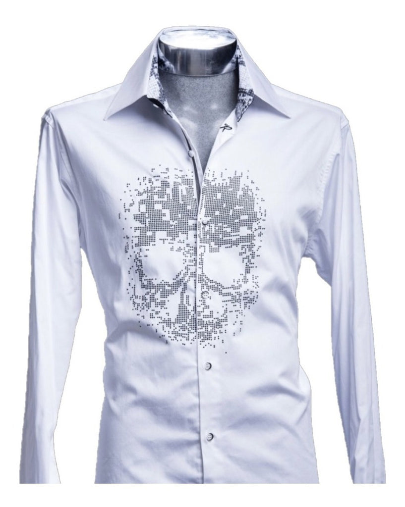 Rafael Amaya Luxury Collection Skull Style Shirt 211CA01