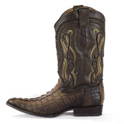 Y341FC Cuadra MENS Crocodile Tail Cowboy Boots