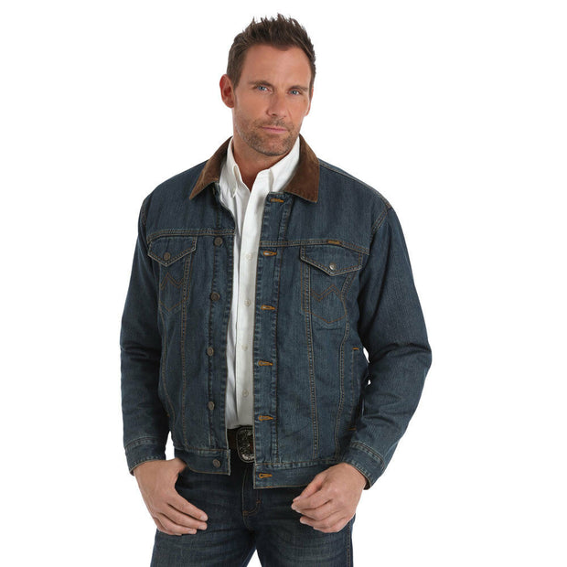 Wrangler Mens Blanket-Lined Denim Jacket – Starr Western Wear